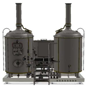 Modulo Classic brewhouse wort machine - compact wort production system for modular breweries